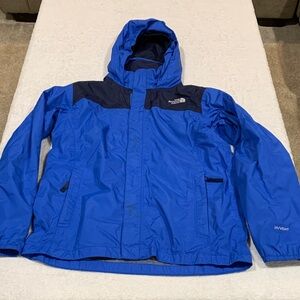 The North Face Kids Blue Rain Jacket